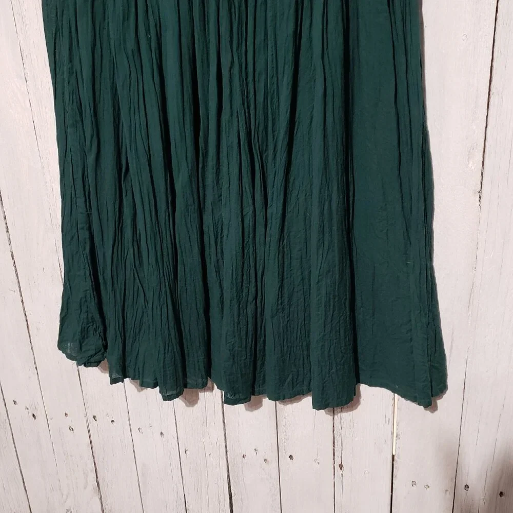 Vintage 90s Y2K Skirt M Maxi Broomstick Boho‎ Whimsigoth Prairie Indie Festival